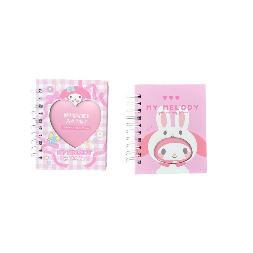 Sanrio My Melody Mini Notebook Set of 2 Japan Exclusive 60 Page Kawaii Memo Book